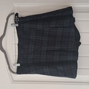 Halara Plaid Tartan Green Tennis Skort